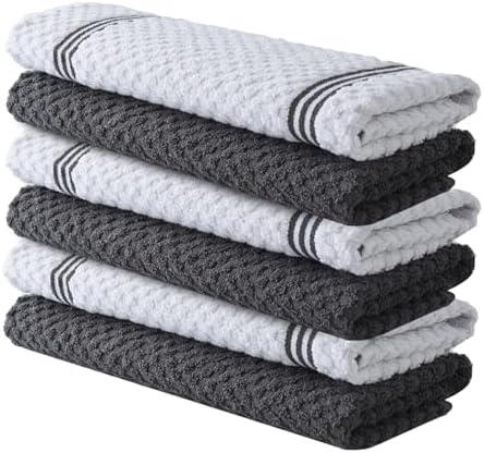 Infinitee Xclusives - Ultra Soft Absorbent 15x25 inch Kitchen Towels