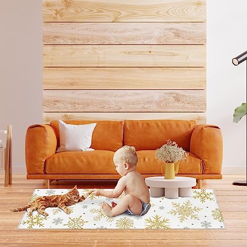 SODIKA Kitchen Rugs Anti-Fatigue Non-Slip Christmas Design
