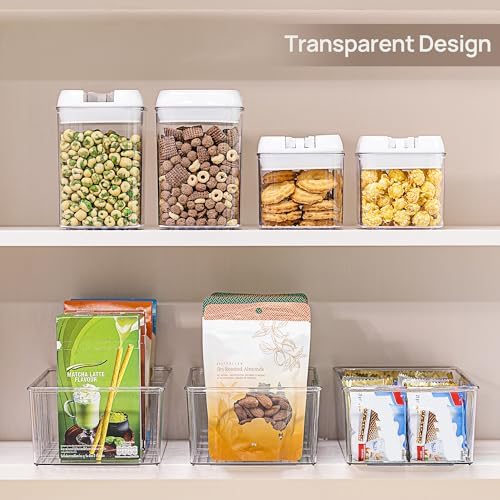 Vtopmart 4 Pack Food Storage Organizer Bins
