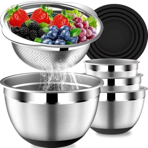 Perfect Set of Mixing Bowls with Lids for Kitchen Essentials