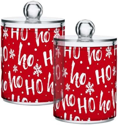 Christmas Red Hohoho Santa Claus Dispenser - 2-Pack Immediate Delivery