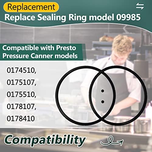 Werhoo 209985 Presto Pressure Canner Sealing Ring Gasket Replacement