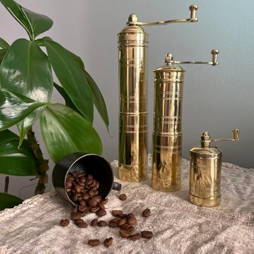 Milih Set of Three Turkish Manual Coffee Grinders