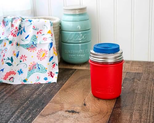 Mason Jar Lifestyle 8oz Silicone Sleeve 2 Pack