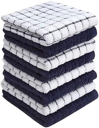Bumble Premium Cotton Dish Cloths 8 Pack