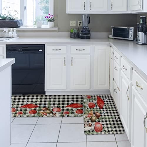 Durable Non-Slip Kitchen Bathroom Rugs for Standing Comfort
