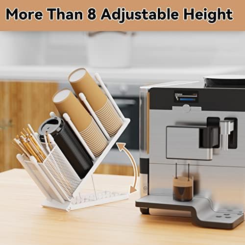 OVICAR Adjustable Cup Lid Holder Organizer