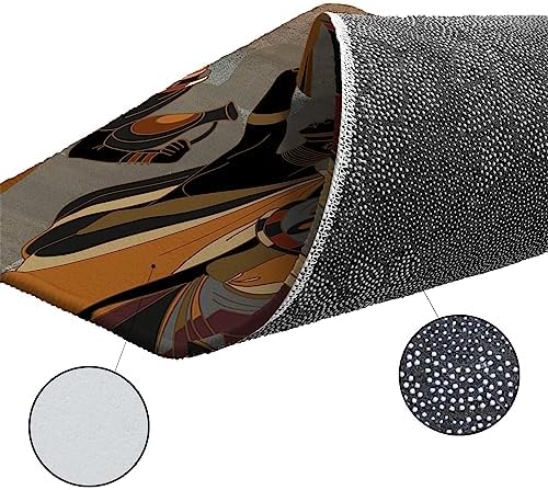 Carosaffe 2-Piece Kitchen Bathroom Mat Set