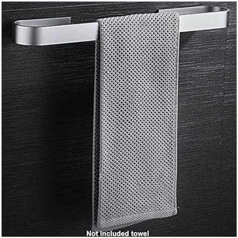 Self-Adhesive Stainless Steel Towel Rack for Home