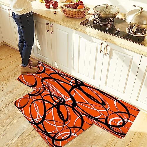 Luxury Kitchen Rugs Soft absorbent Non-Slip Mat Set 10 Free Bonus