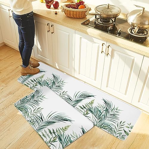 Tropical Kitchen Rug 2-Pack Set
