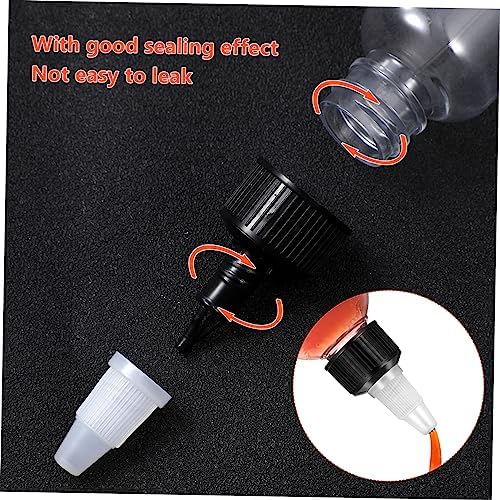 HOLIDYOYO 12-Piece Squeeze Bottles Set for Kitchen Home Safety Storage