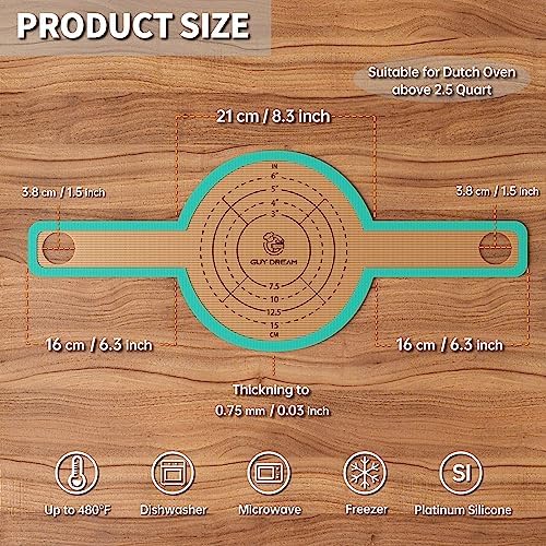 GUY DREMAT Silicone Baking Mat Set