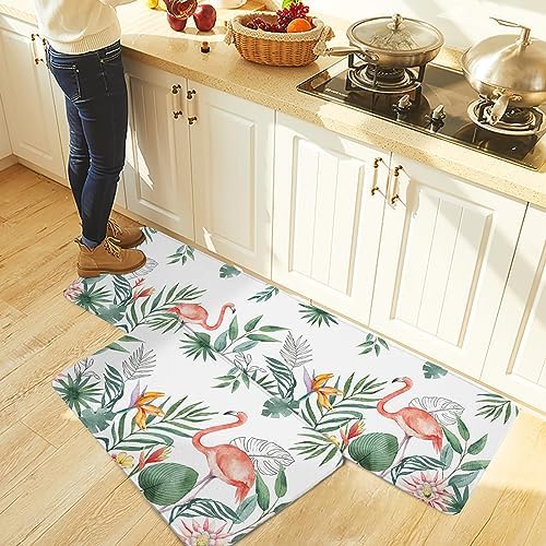 Tropical Kitchen Rugs 2-Pack