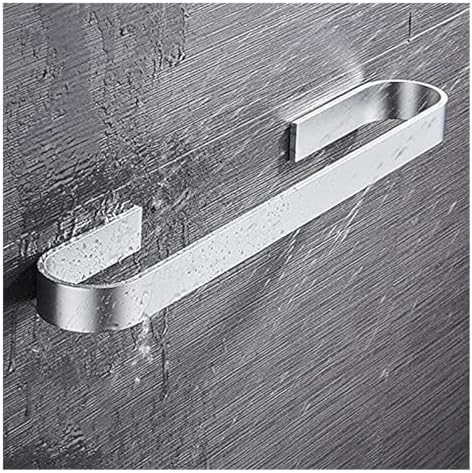 Self-Adhesive Stainless Steel Towel Rack for Home