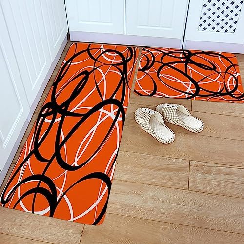 Luxury Kitchen Rugs Soft absorbent Non-Slip Mat Set 10 Free Bonus